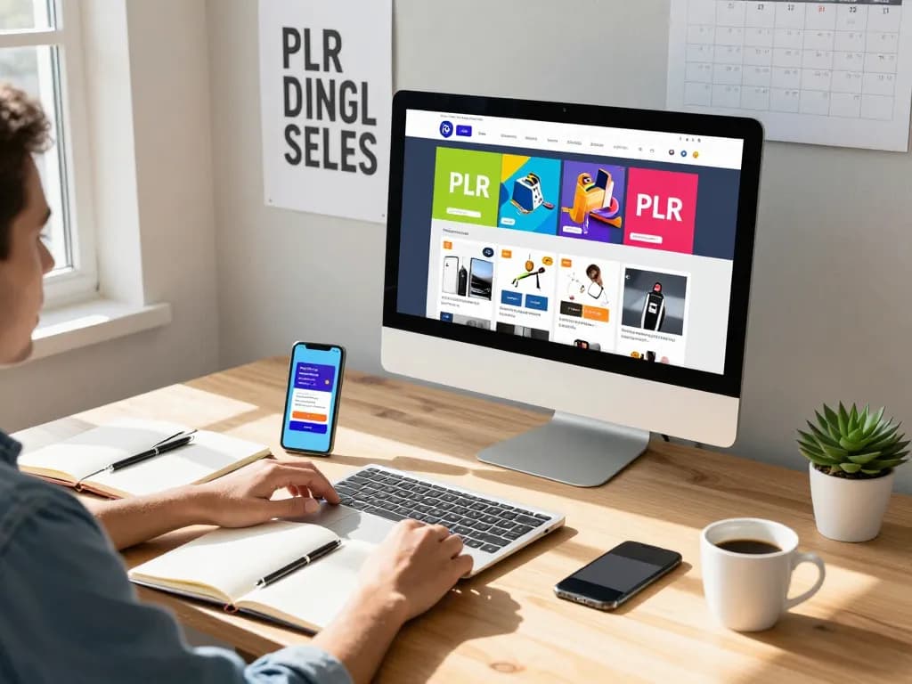 Explore how to Purchase PLR Content effectively in a modern workspace setting.