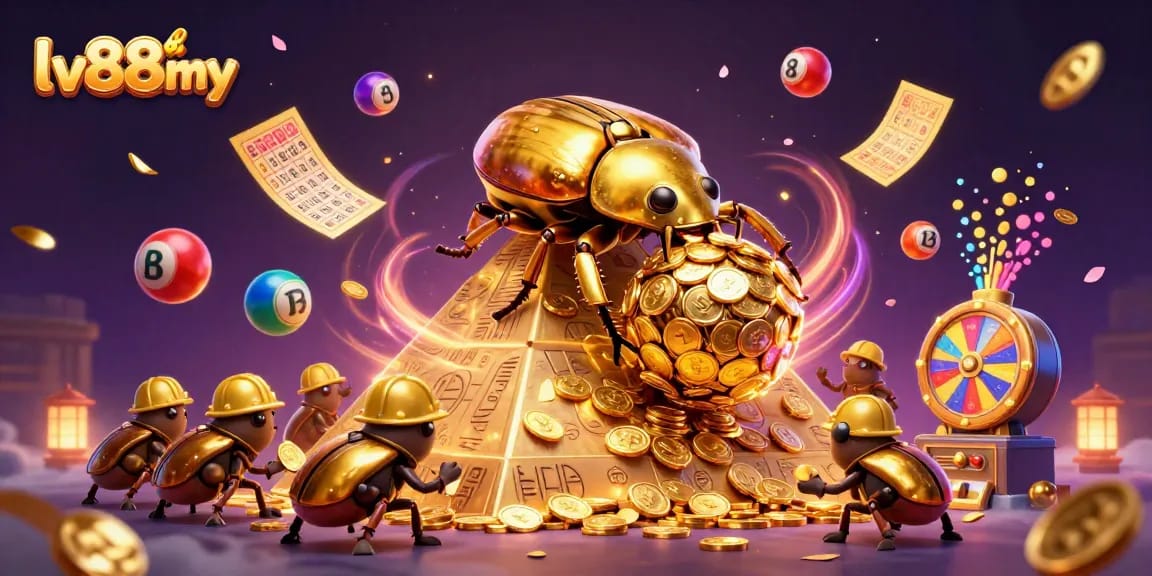 Experience thrilling games at lv88my with vibrant casino elements and golden rewards.