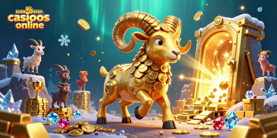 Disfruta de los mejores casinos online mientras gira un jackpot dorado en un entorno lleno de tesoros.