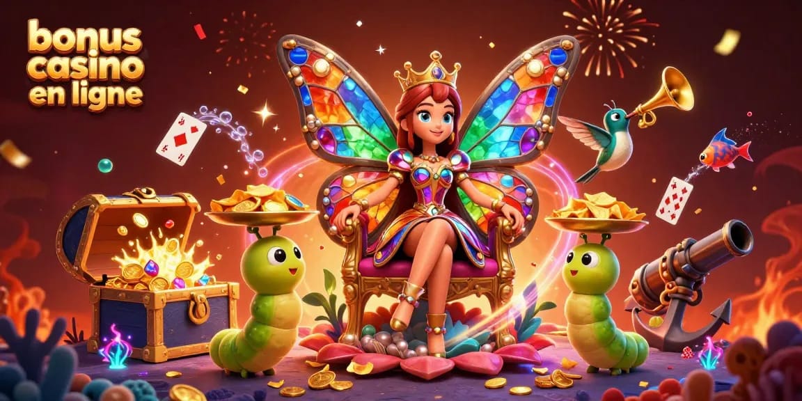 Jouez avec le bonus casino en ligne en découvrant la magie d'une illustration 3D animée