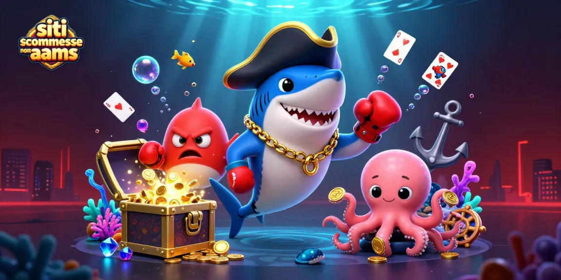Scommetti sui migliori siti scommesse non AAMS con il nostro avvincente sfondo e personaggi animati!