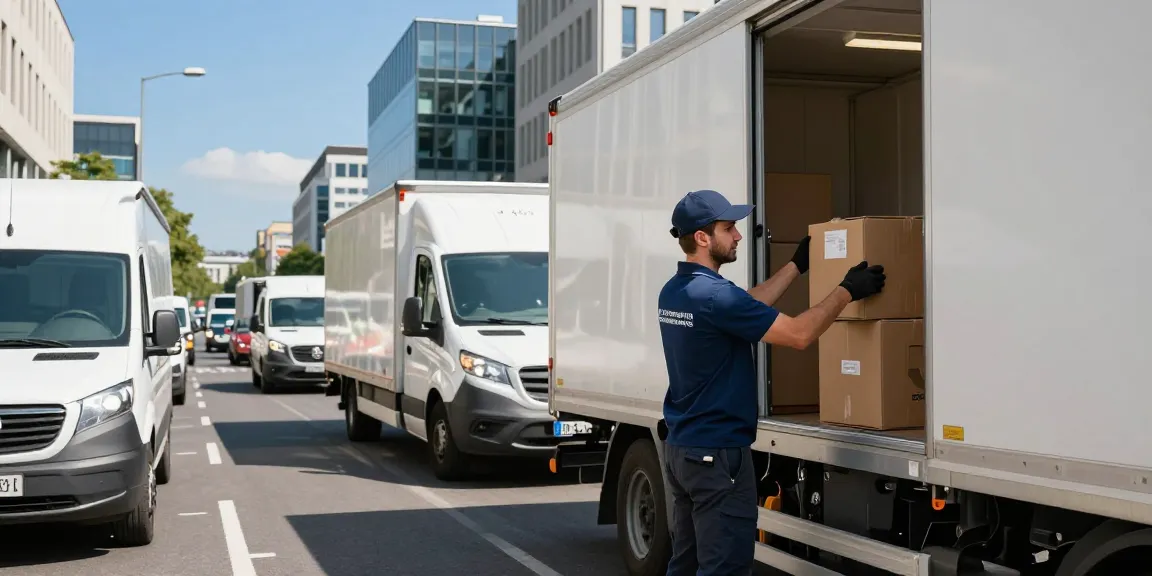 Kurierdienst Dortmund – Effizienter Transport von Paketen in einem städtischen Umfeld.