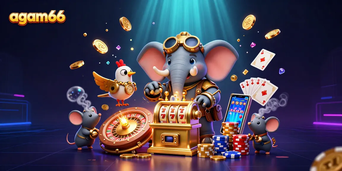 Experience thrilling gameplay at agam66 with slots, roulette, and dazzling casino action.