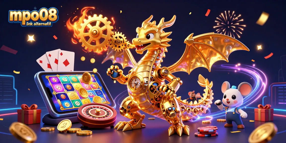 Experience the thrill of mpo08 link alternatif with vibrant games and golden riches.