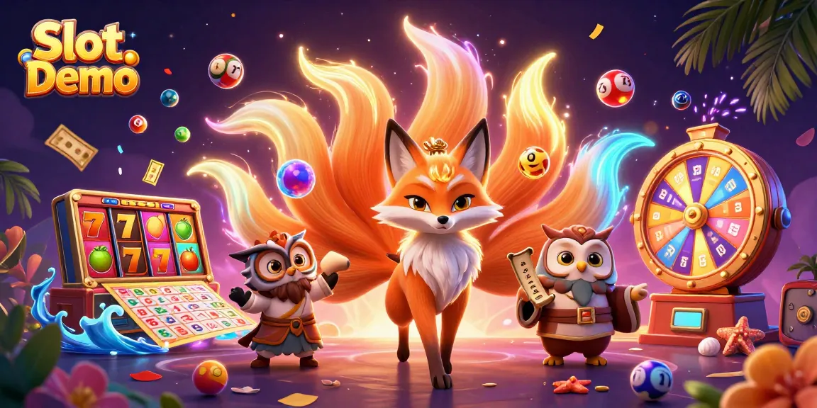 Experience the thrill of Slot Demo with vibrant, dynamic gaming elements and enchanting characters.