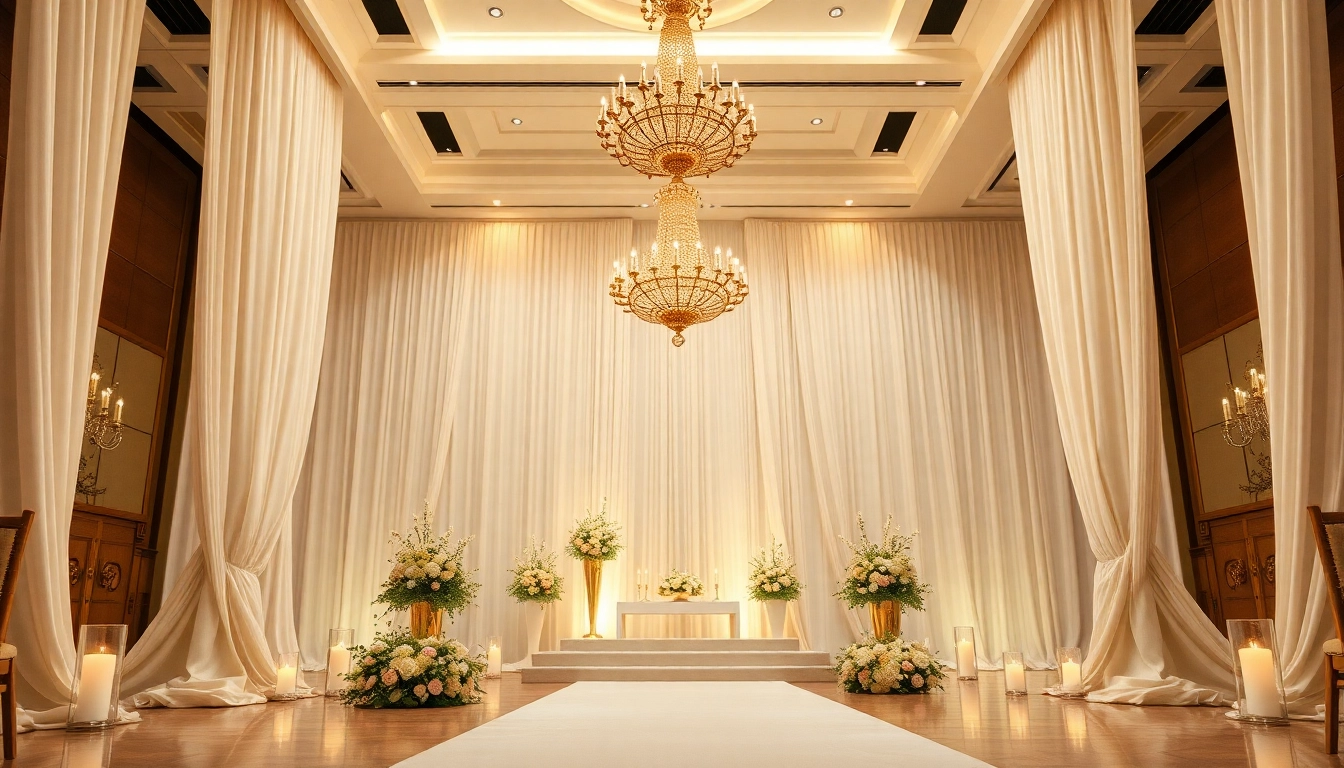 Stunning view of the Best Wedding Venue Jacksonville with elegant decor and romantic lighting.