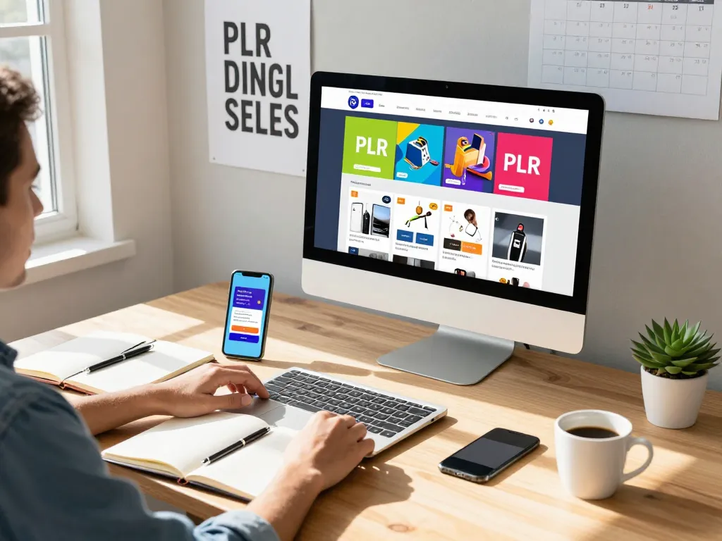 Explore how to Purchase PLR Content effectively in a modern workspace setting.