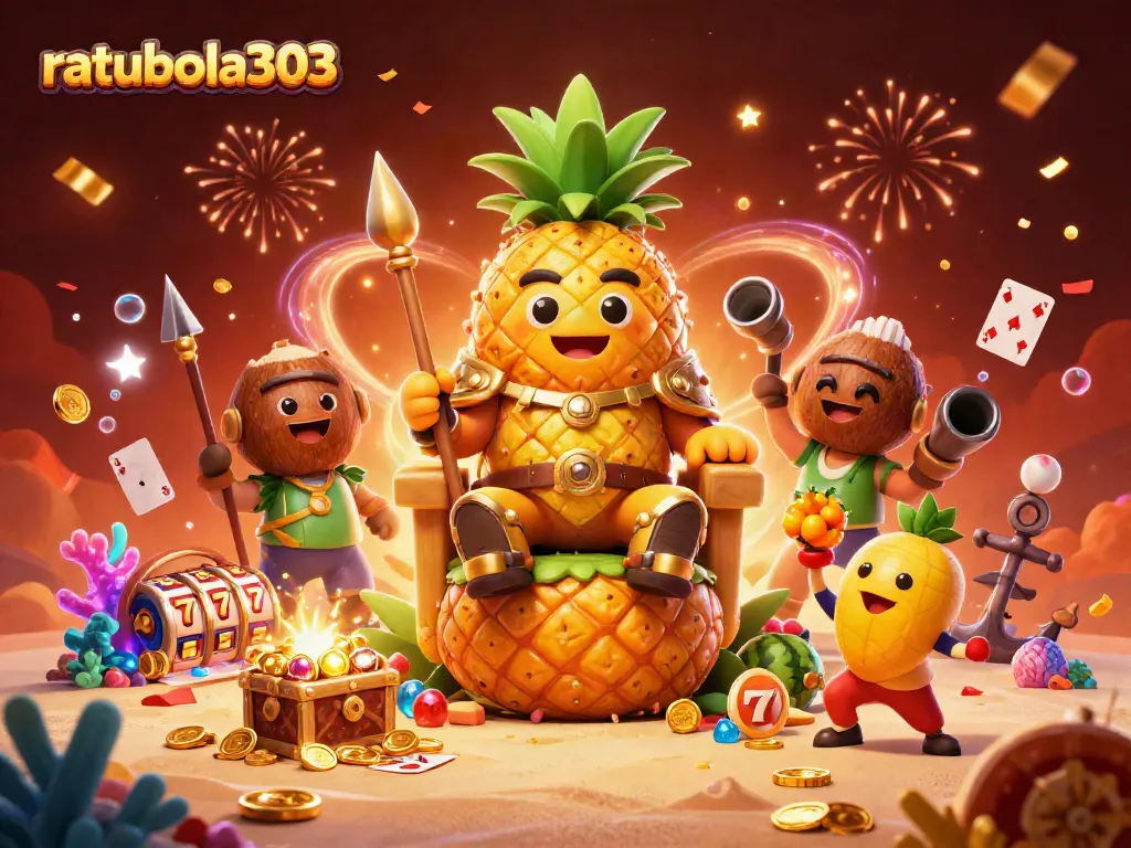 Raih kemenangan besar di ratubola303 dengan kasino pantai yang meriah dan mesin slot