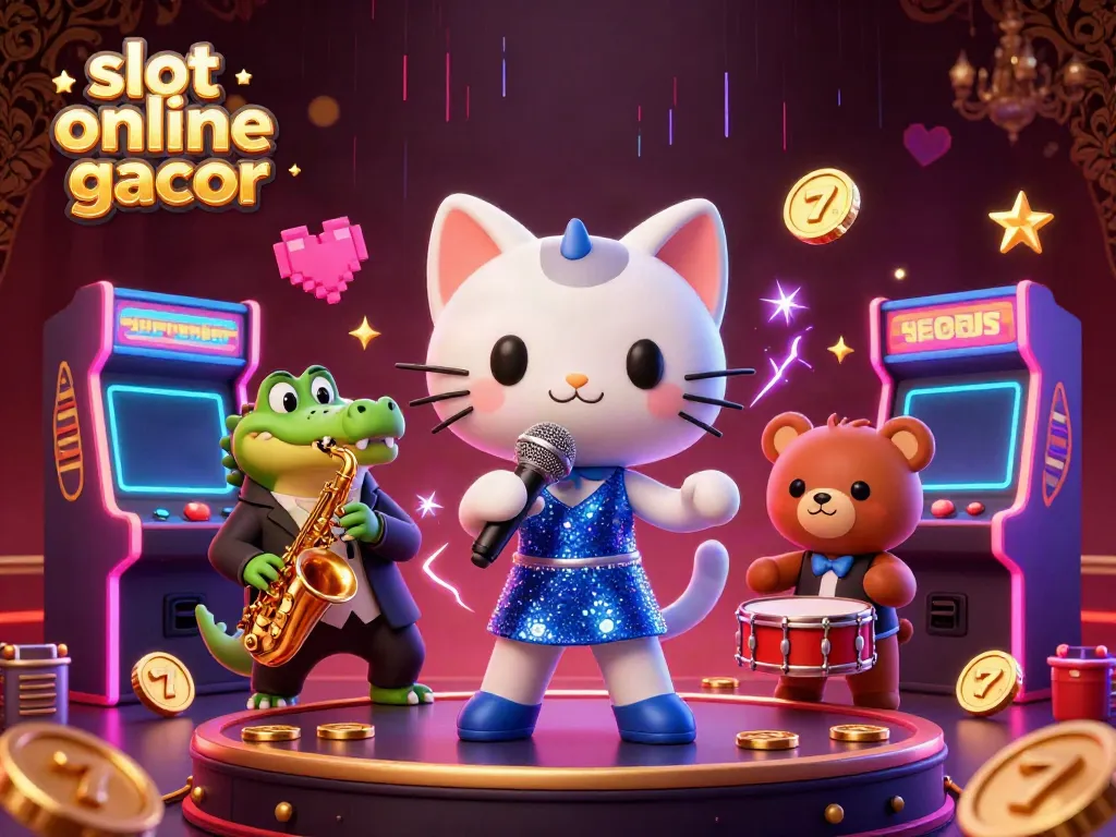 Experience vibrant slot online gacor action with unique characters and dynamic game elements.