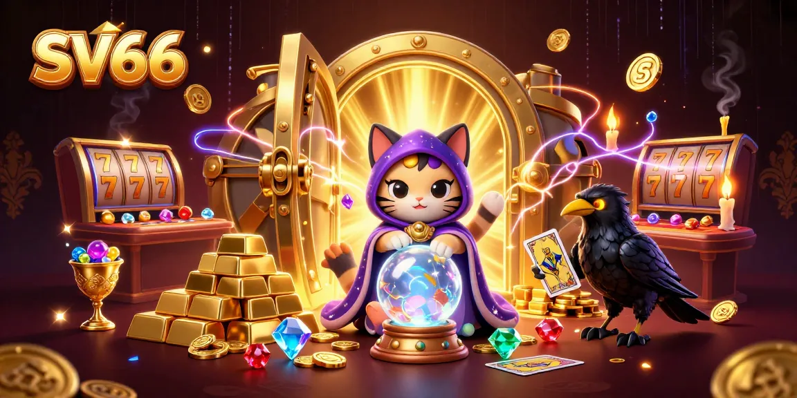 SV66 players enjoy spinning slot reels and winning big with vibrant casino elements