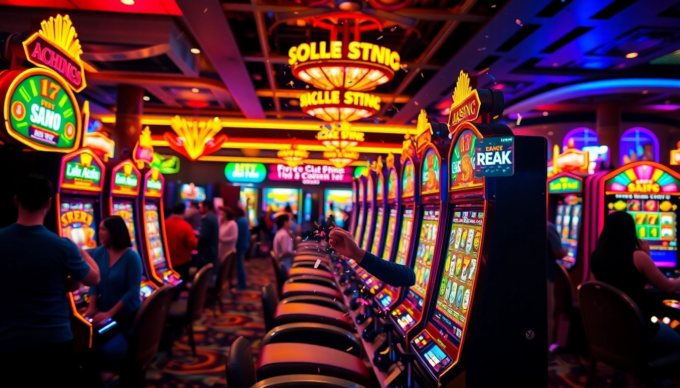Menang besar di mesin slot gacor hari ini dengan keceriaan dan semangat kasino.