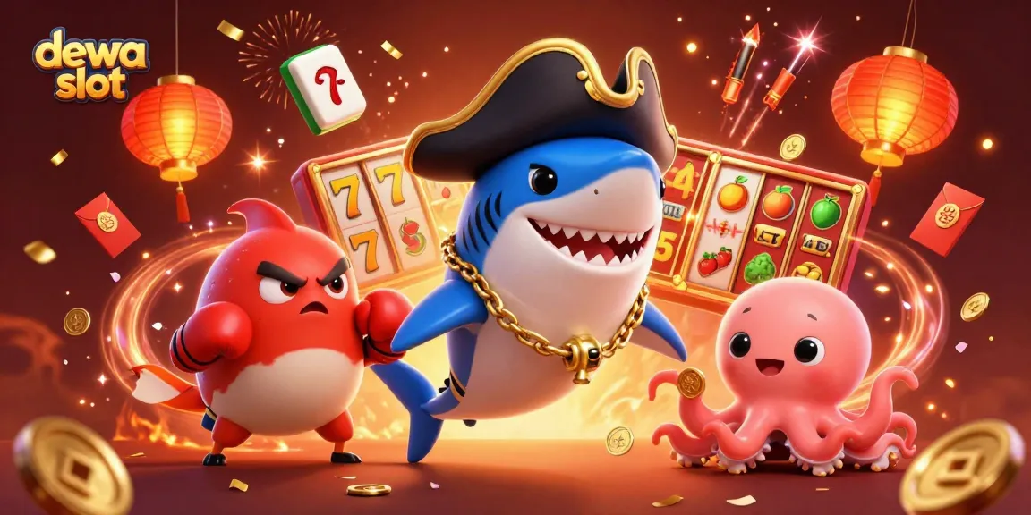 Menangkan jackpot di dewa slot dengan karakter menggemaskan dan simbol judi yang berlimpah.